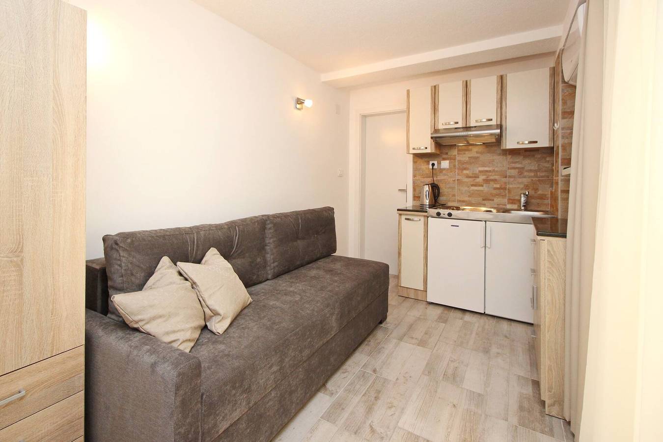 Appartamento intero, Appartamento vacanze per 2 persone in Baška, Krk (Croazia)