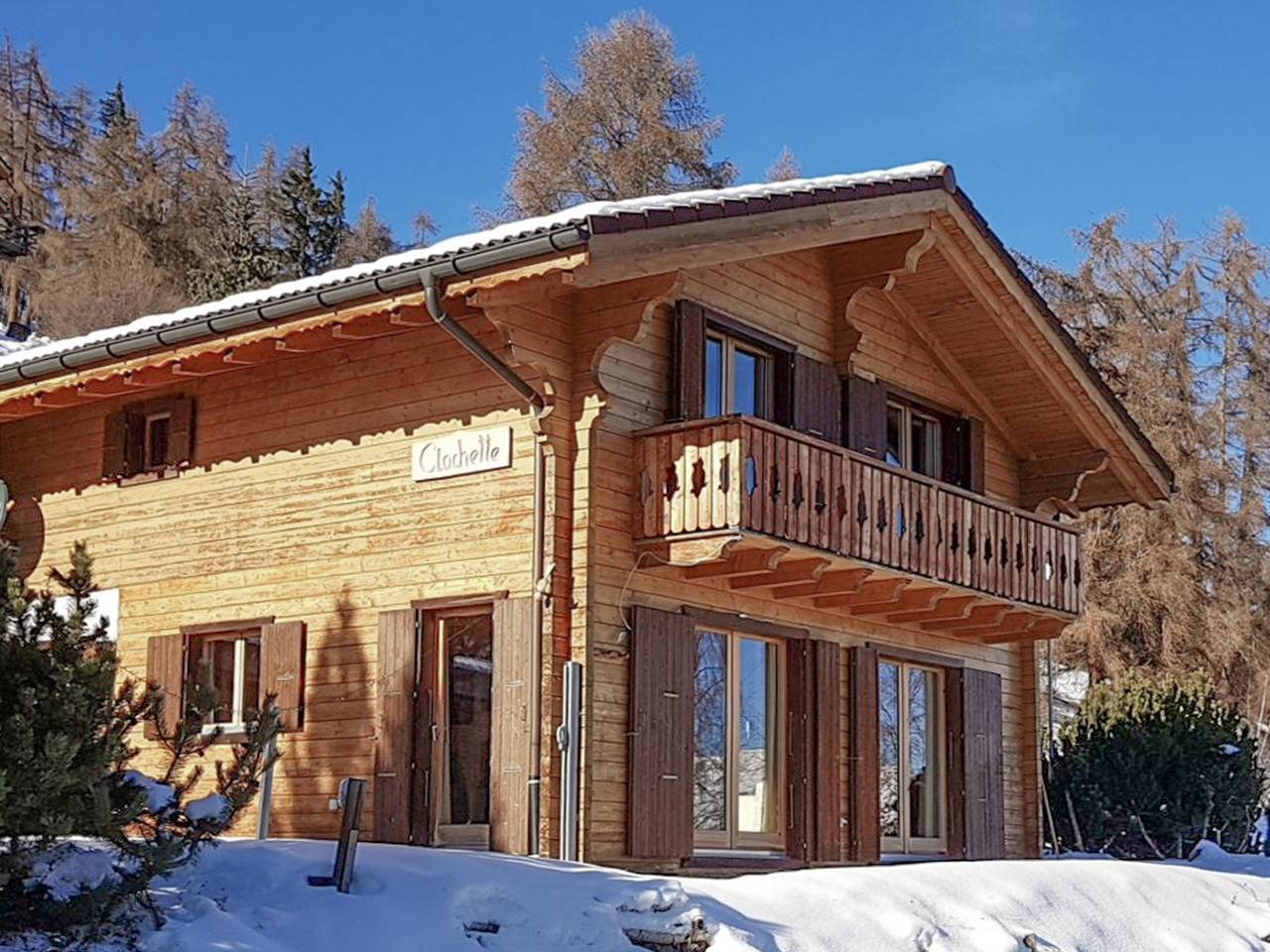 Chalet Chalet Clochette in La Tzoumaz, Riddes