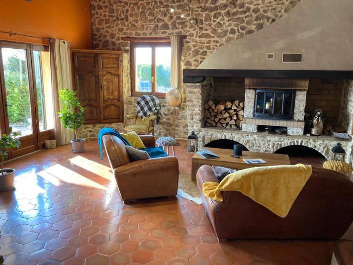 Location de vacances pour 12 personnes, avec jardin et piscine à Saint-Julien-de-Cassagnas - 3