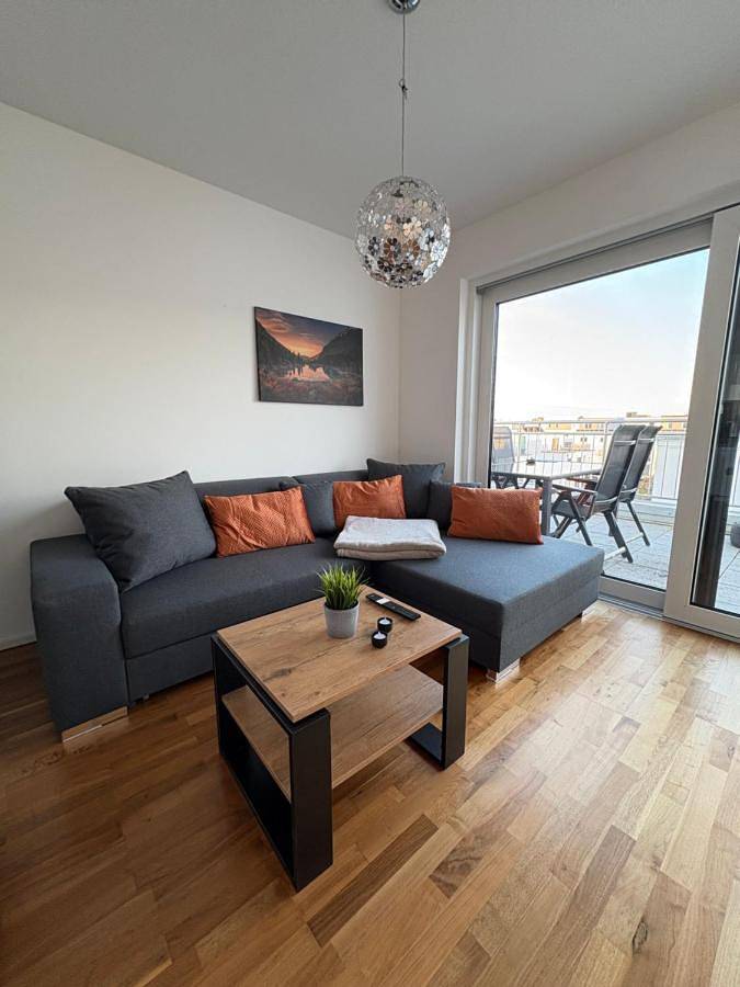 Ferienwohnung für 3 Personen, mit Terrasse und Ausblick in Nördlingen - 3