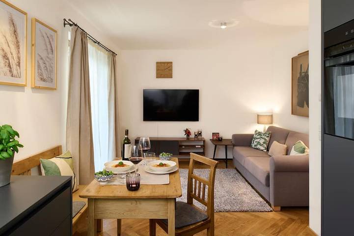 Appartement de vacances pour 2 personnes, avec terrasse et jardin, animaux acceptés - 1