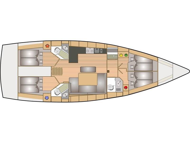 Boot voor 6 personen in Yerseke, Nederlandse Noordzeekust