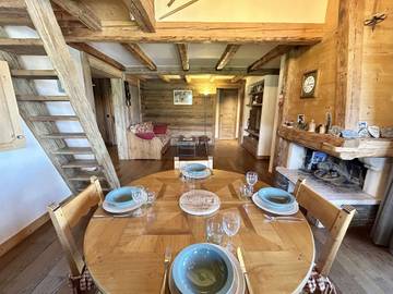 Appartement De Vacances pour 6 Personnes dans Megève, Massif du Mont-Blanc, Photo 2