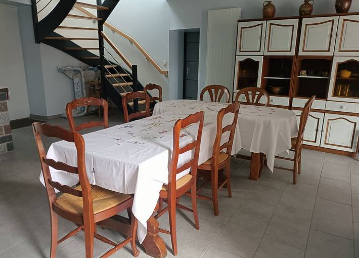 Gîte pour 10 personnes, avec terrasse dans Maine-et-Loire - 4