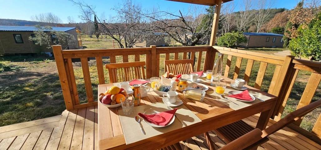 Mobil home pour 4 personnes à Saint-Laurent-du-Verdon - 4