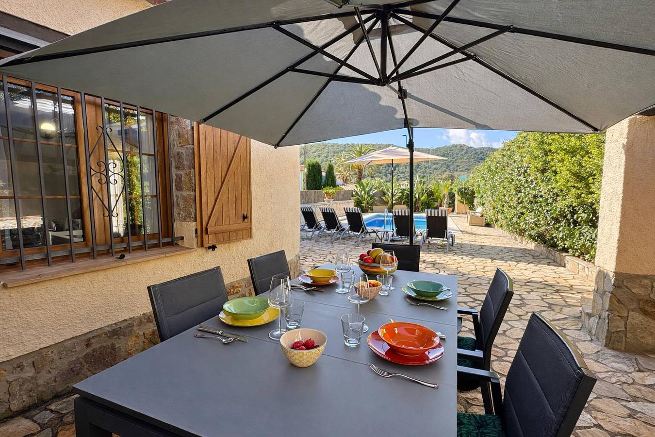 Casa Marsa, nueva casa disponible con aire acondicionado y piscina in Cabanyes, Calonge