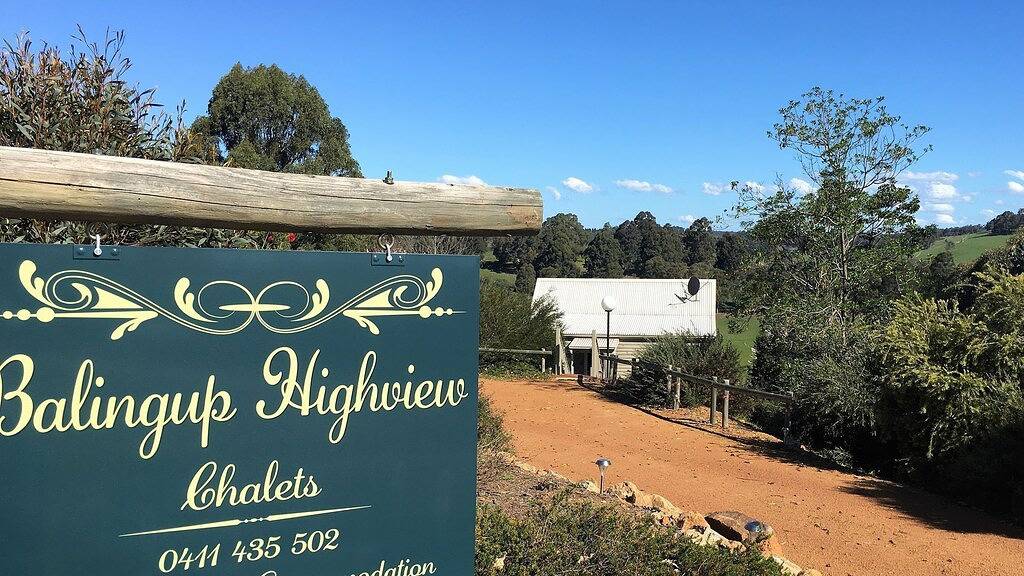 Balingup Highview Chalets in Balingup, Western Australia