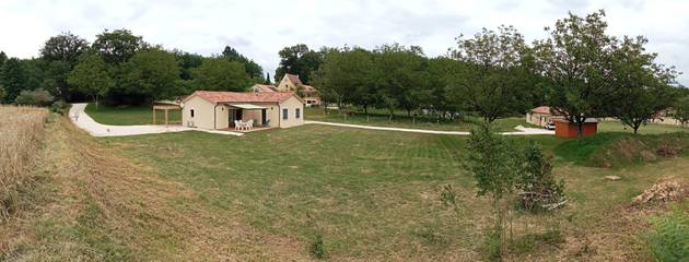 Gîte pour 6 personnes, avec terrasse et jardin à Carsac-Aillac
