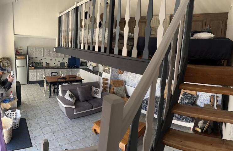 Appartement de vacances pour 5 personnes, avec Terrasse et Jardin
