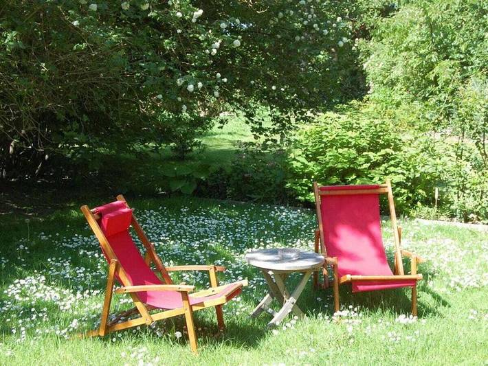 Ferienhaus für 4 Personen, mit Terrasse und Garten in Wesselburenerkoog