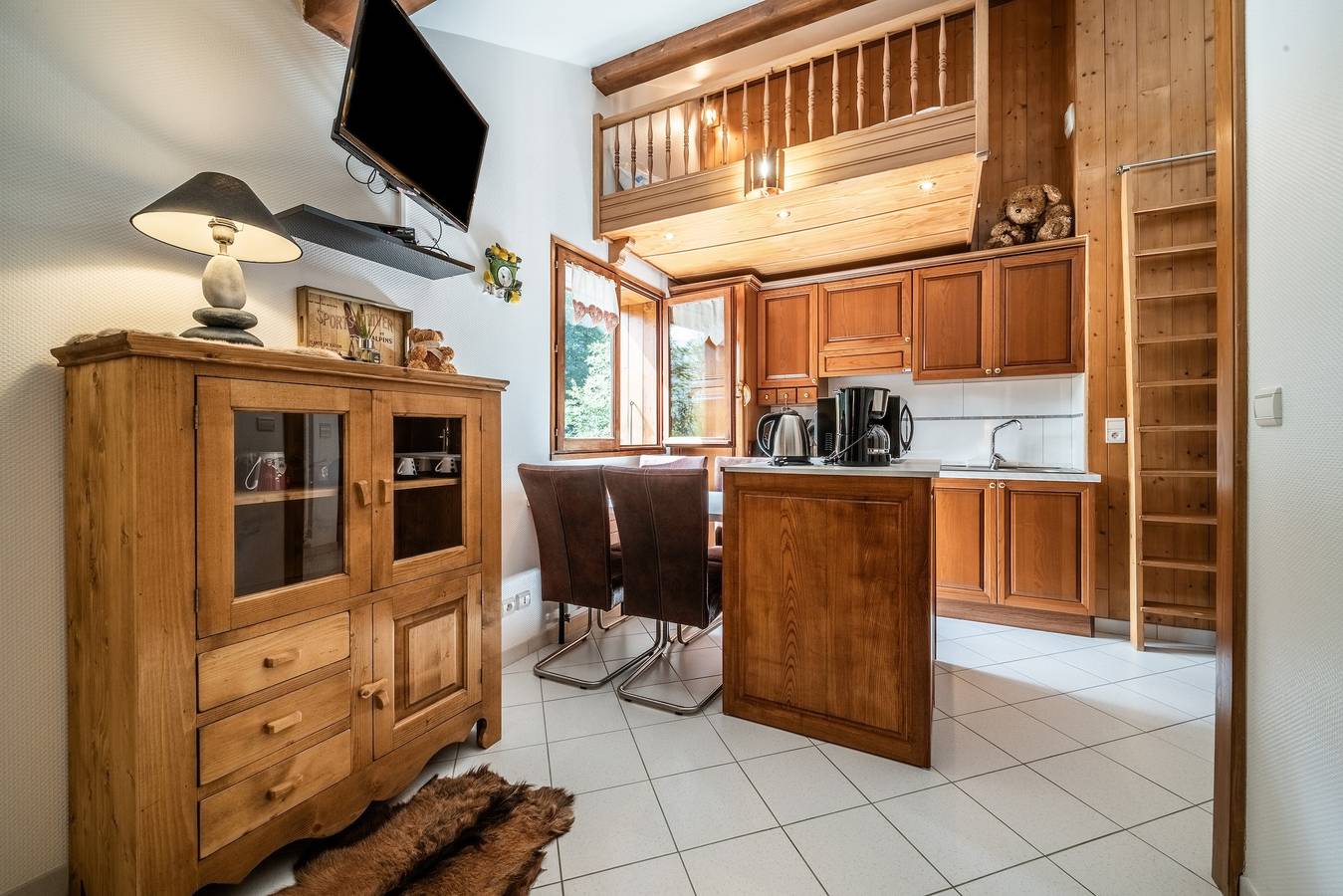 Studio entier, Studio 'Au Rêve Savoyard 7' avec vue sur la montagne, pour  4 personnes in Station de Morillon, Grand Massif