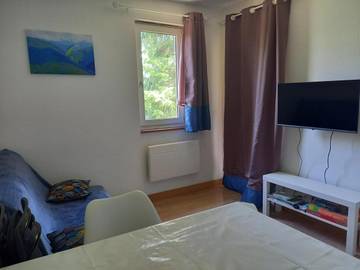 Gîte pour 4 personnes, avec vue et balcon, animaux acceptés à Génos