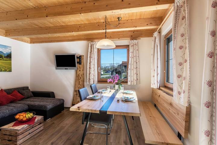 Ferienwohnung für 4 Personen, mit Garten im Berchtesgadener Land