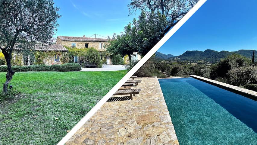 Maison de vacances pour 10 personnes, avec Jardin à Roche-Saint-Secret-Béconne