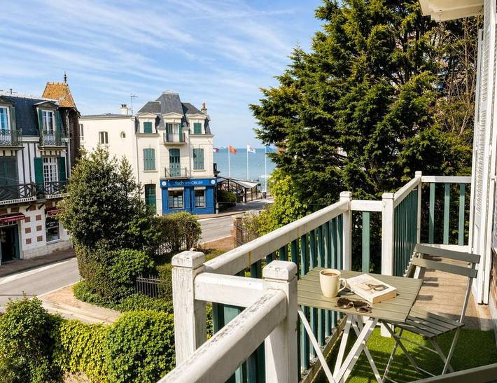 Gîte pour 4 personnes, avec vue et balcon dans Office de Tourisme de Villers sur Mer - 3