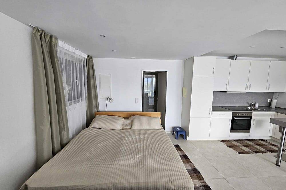 Geheel appartement, Appartement Niesenblick aan het meer van Thun in Sigriswil, Meer van Thun
