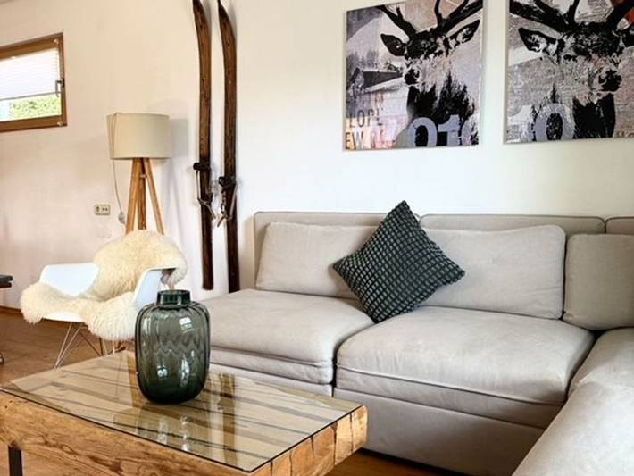 Ferienwohnung für 4 Personen, mit Terrasse und Garten sowie Pool und Sauna am Schliersee