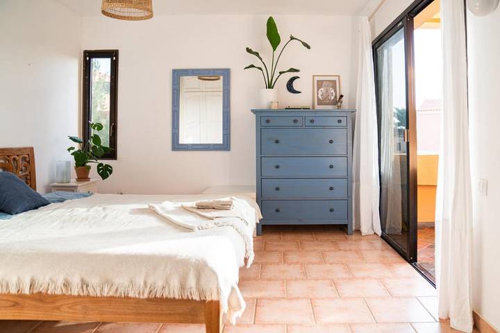 Ferienwohnung für 4 Personen, mit Ausblick und Balkon sowie Garten - 1