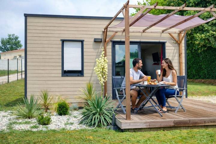 Gîte pour 4 personnes, avec vue et jardin à Saint-Germain-de-Lusignan