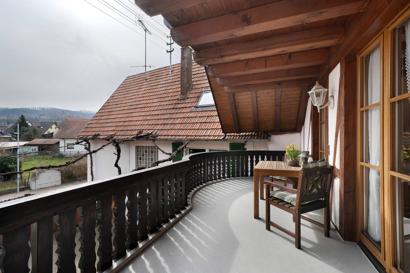 Zimmer 'Müller Thurgau' mit privatem Balkon, Wi-Fi / inkl. Frühstück in Endingen, Kaiserstuhl