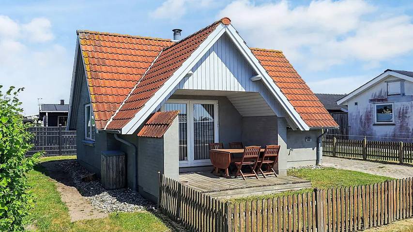 Ferienhaus für 5 Personen, mit Garten