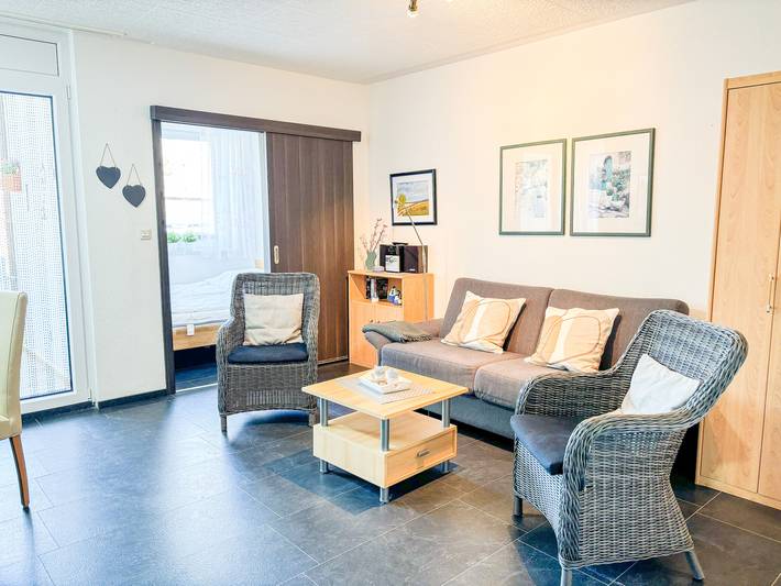 Ferienwohnung für 3 Personen, mit Balkon und Sauna in Butjadingen - 2