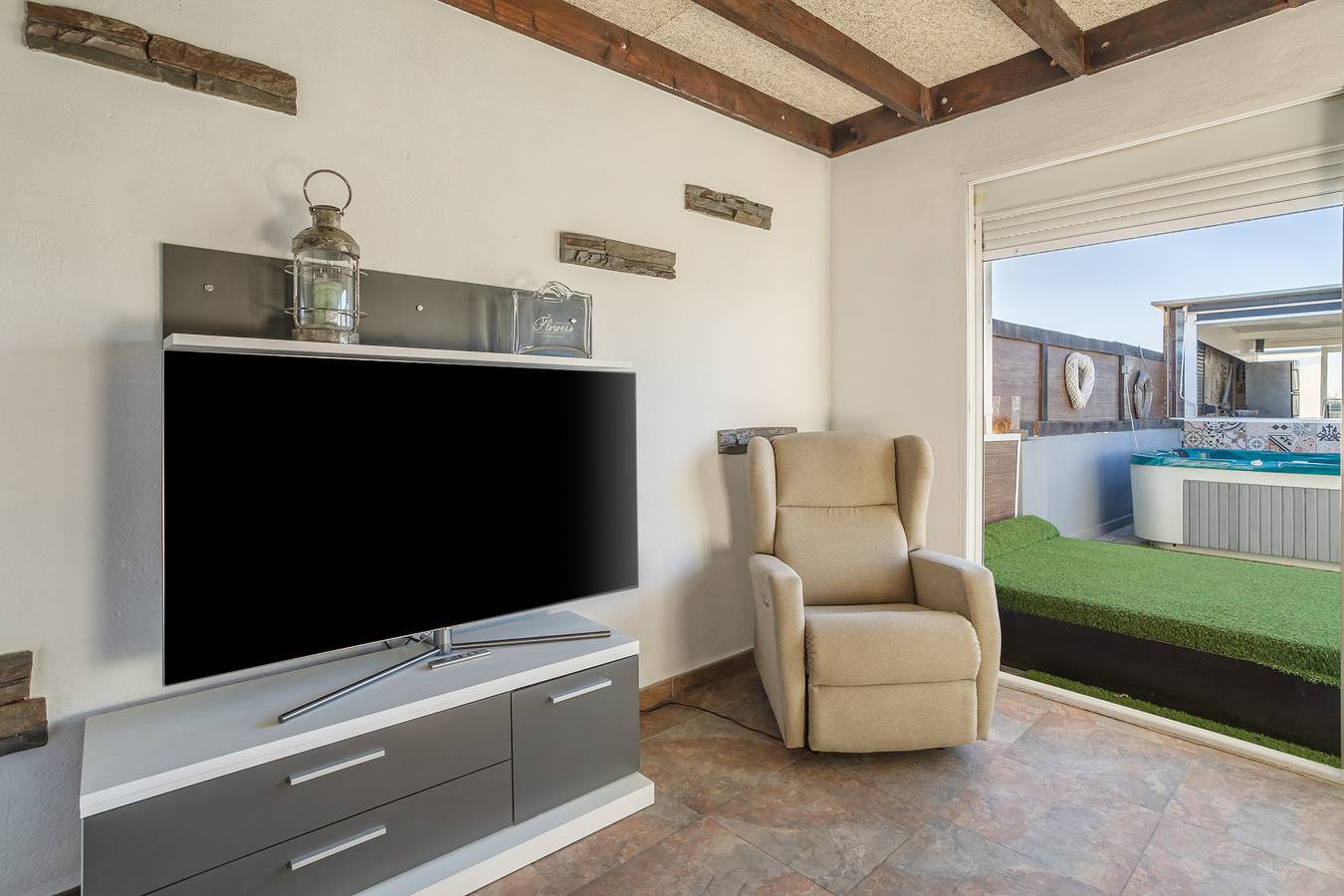 Casa de vacaciones "Estrella De Mar" con terraza privada, terraza compartida y Wi-Fi in Alicante, Costa Blanca