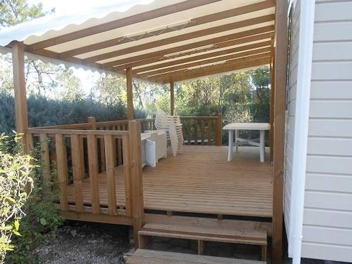 Domaine De La Bergerie - Mobilheim 4 personen - Privilège A - 2 Schlafzimmer - 4 Personen in Roquebrune-sur-Argens, Mittelmeerküste (Frankreich)