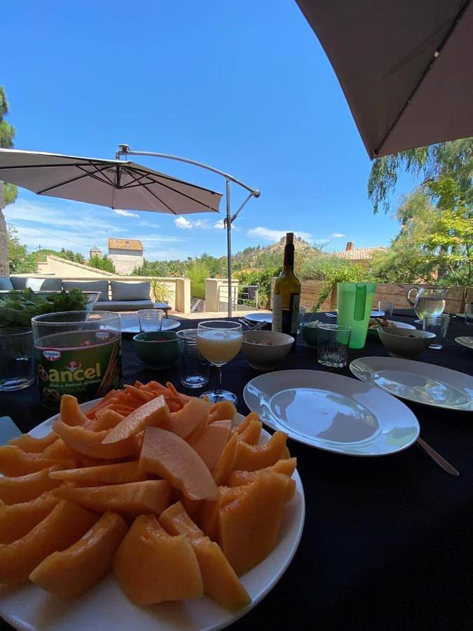 Location de vacances pour 11 personnes, avec piscine ainsi que vue et jardin à Montséret - 4