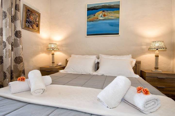 Deluxe Cycladic House mit herrlichem Meerblick in Andros