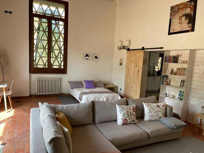 Chambre d’hôte pour 4 personnes, avec Terrasse et Jardin ainsi que Piscine et Vue à Pérouse - 4
