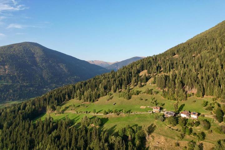Ferienwohnung für 7 Personen, mit Garten und Seeblick sowie Ausblick, mit Haustier in Feld am See