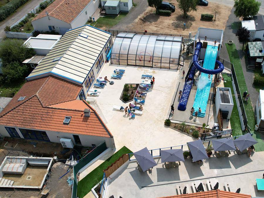 Camping Les Marsouins - Mobilhome 8 personas - 4 dormitorios confort mobile home in Bretignolles-sur-Mer, Valle del Loira