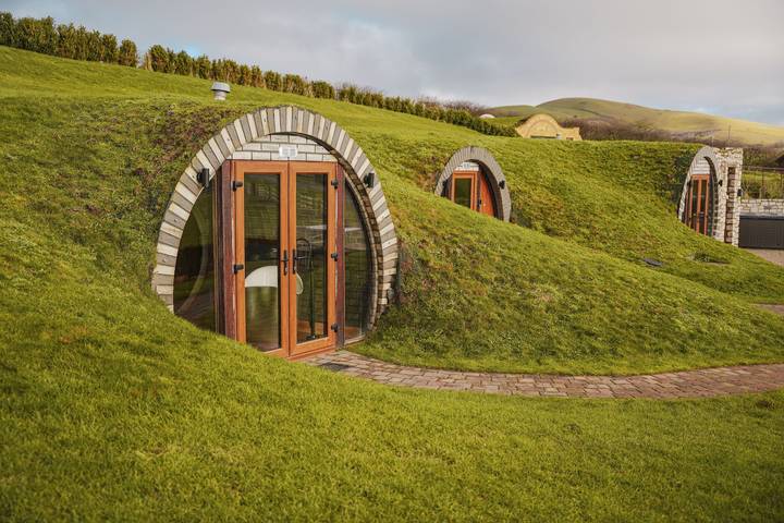 Glamping für 6 Personen, mit Whirlpool in Wales - 2