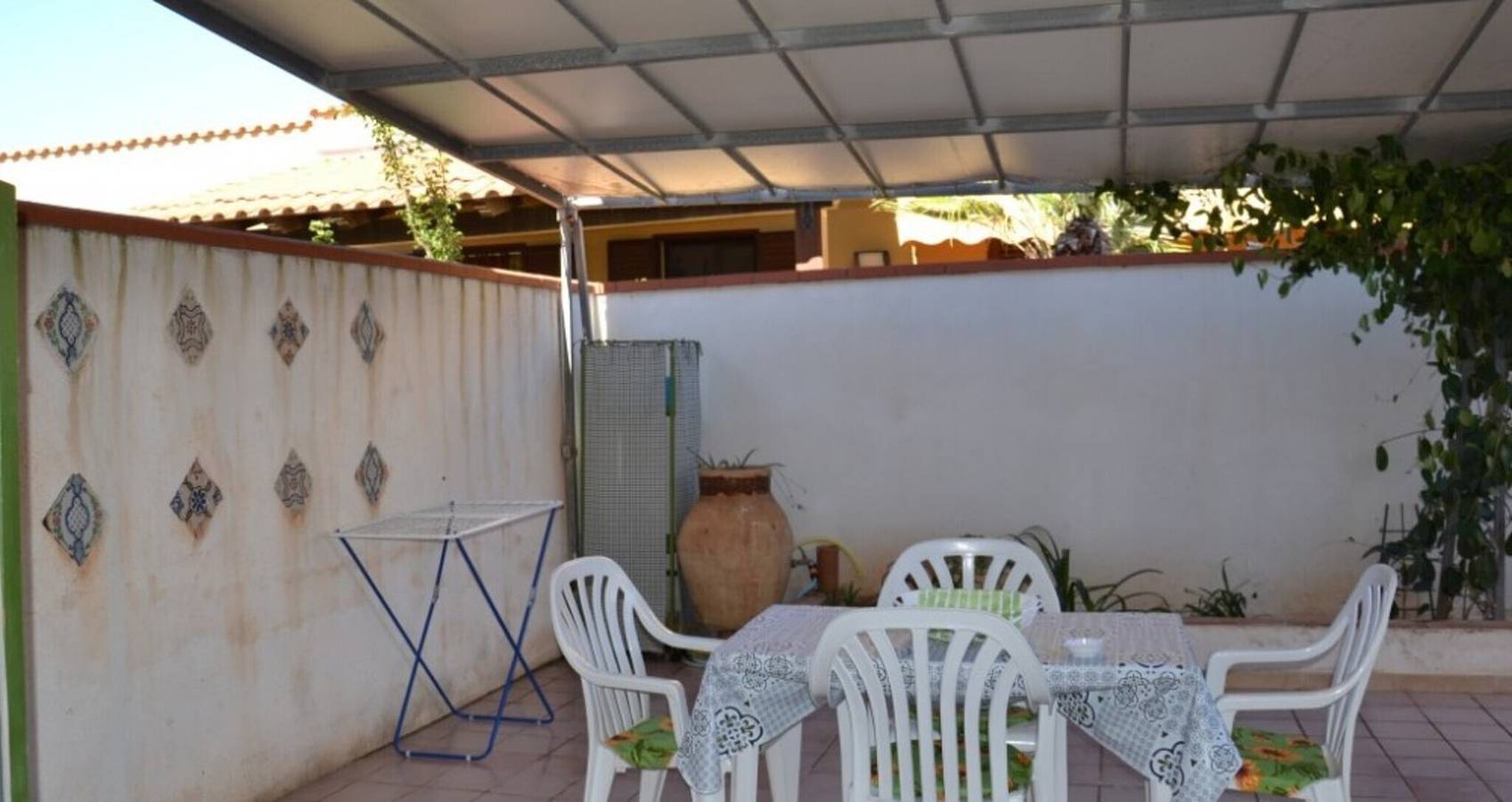 Villetta Nuccia: Casa Vacacional con Terraza, Jardín Privado y Aire Acondicionado in San Vito Lo Capo, Provincia de Trapani