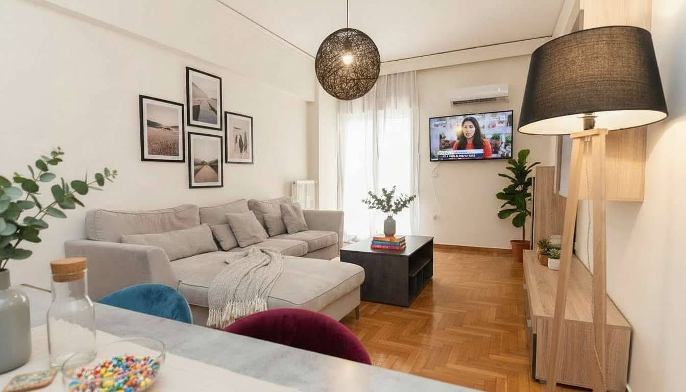 Apartamento entero, Apartamento de vacaciones para 4 personas con jardín in El Pireo, Región de Costa Sur de Ática