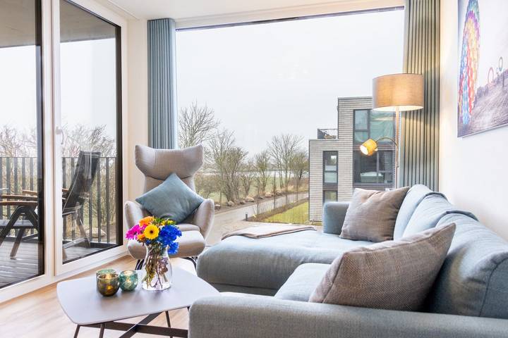 Ferienwohnung für 4 Personen, mit Balkon und Sauna - 1