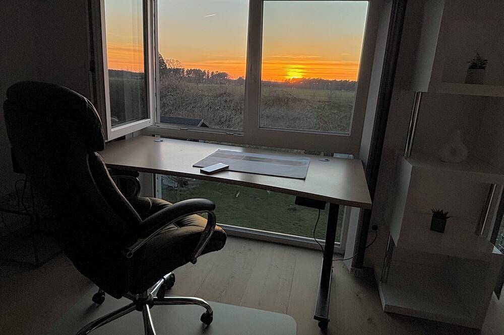Luxuriöse Doppelhaushälfte mit Terrasse, Panoramablick&Outdoorküche am Tankumsee in Isenbüttel, Landkreis Gifhorn