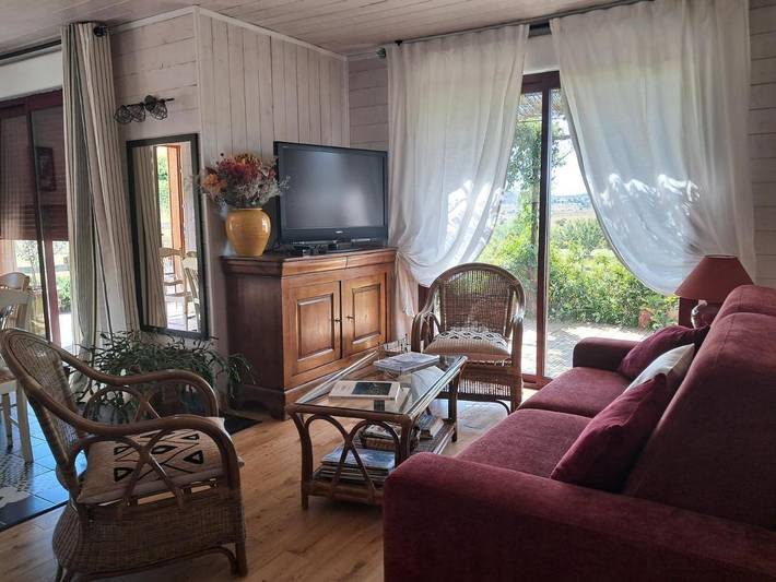 Location de vacances pour 4 personnes, avec jardin et vue à Rogue - 3