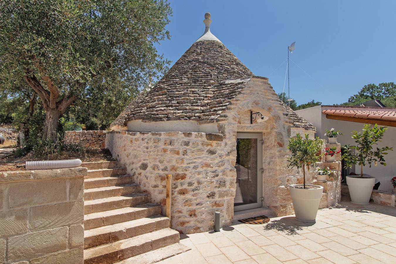 Trullo '' avec terrasse privée, Wi-Fi et climatisation in Putignano, Province de Bari
