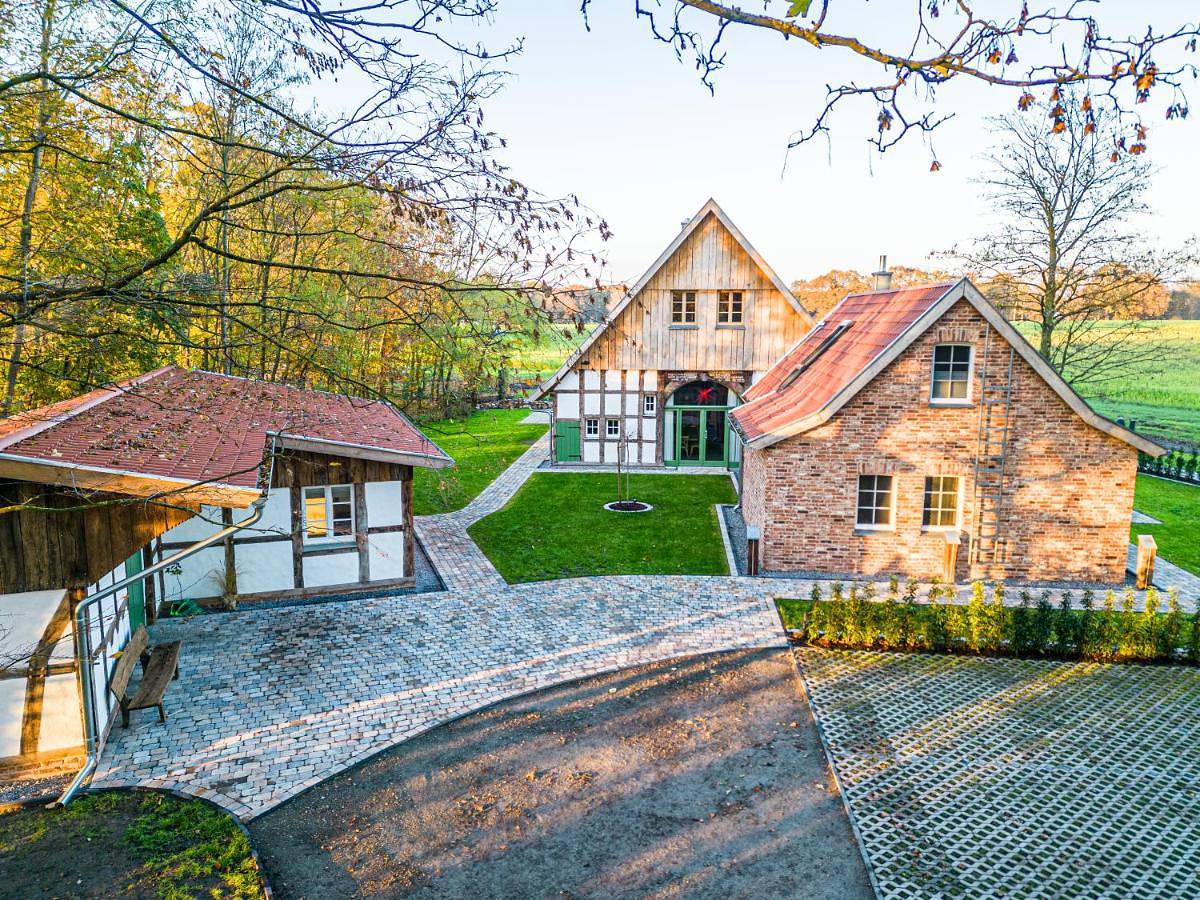 Ganze Wohnung, Ferienwohnung mit Sauna „Eschblick“ in Versmold, Nordrhein-Westfalen