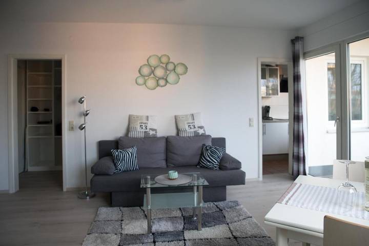 Ferienwohnung für 3 Personen, mit Balkon und Garten sowie Pool und Sauna in Bad Bergzabern - 4