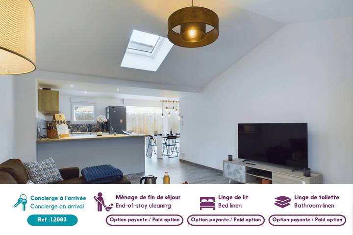 Maison avec jardin pour 4 adultes/2 enfants in Olonne-sur-Mer, Les Sables-d'Olonne