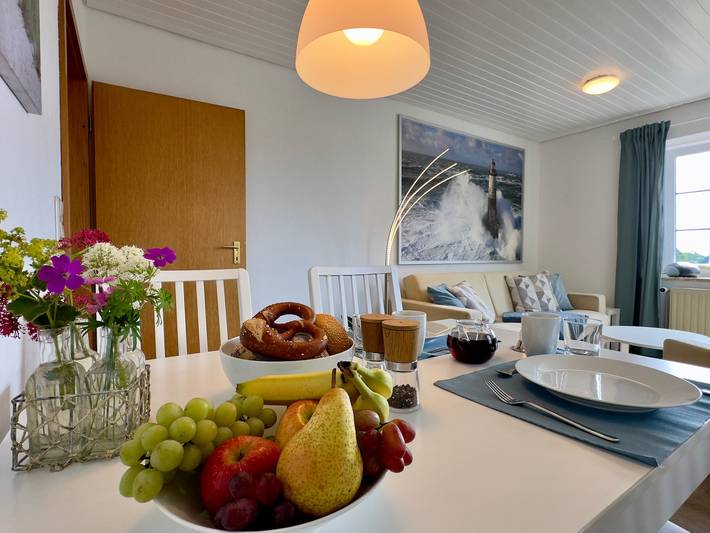 Ferienwohnung für 3 Personen, mit Garten und Ausblick in Westfehmarn