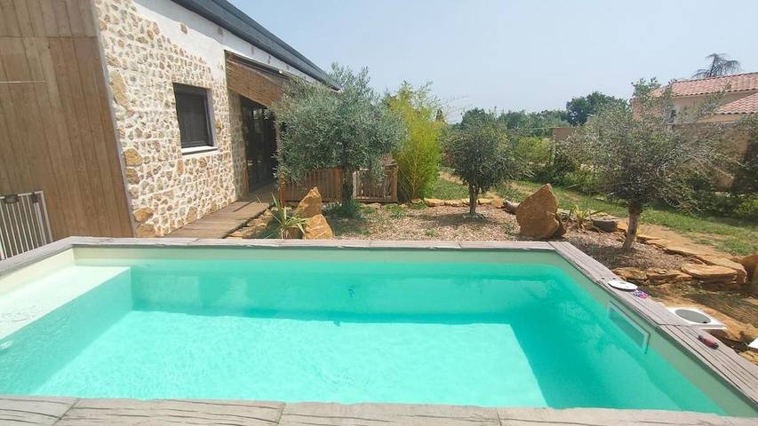 Maison de vacances pour 7 personnes, avec Terrasse et Piscine