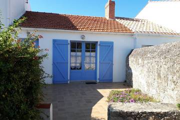 Maison de vacances pour 3 personnes, avec balcon/terrasse et terrasse, animaux acceptés en Vendée