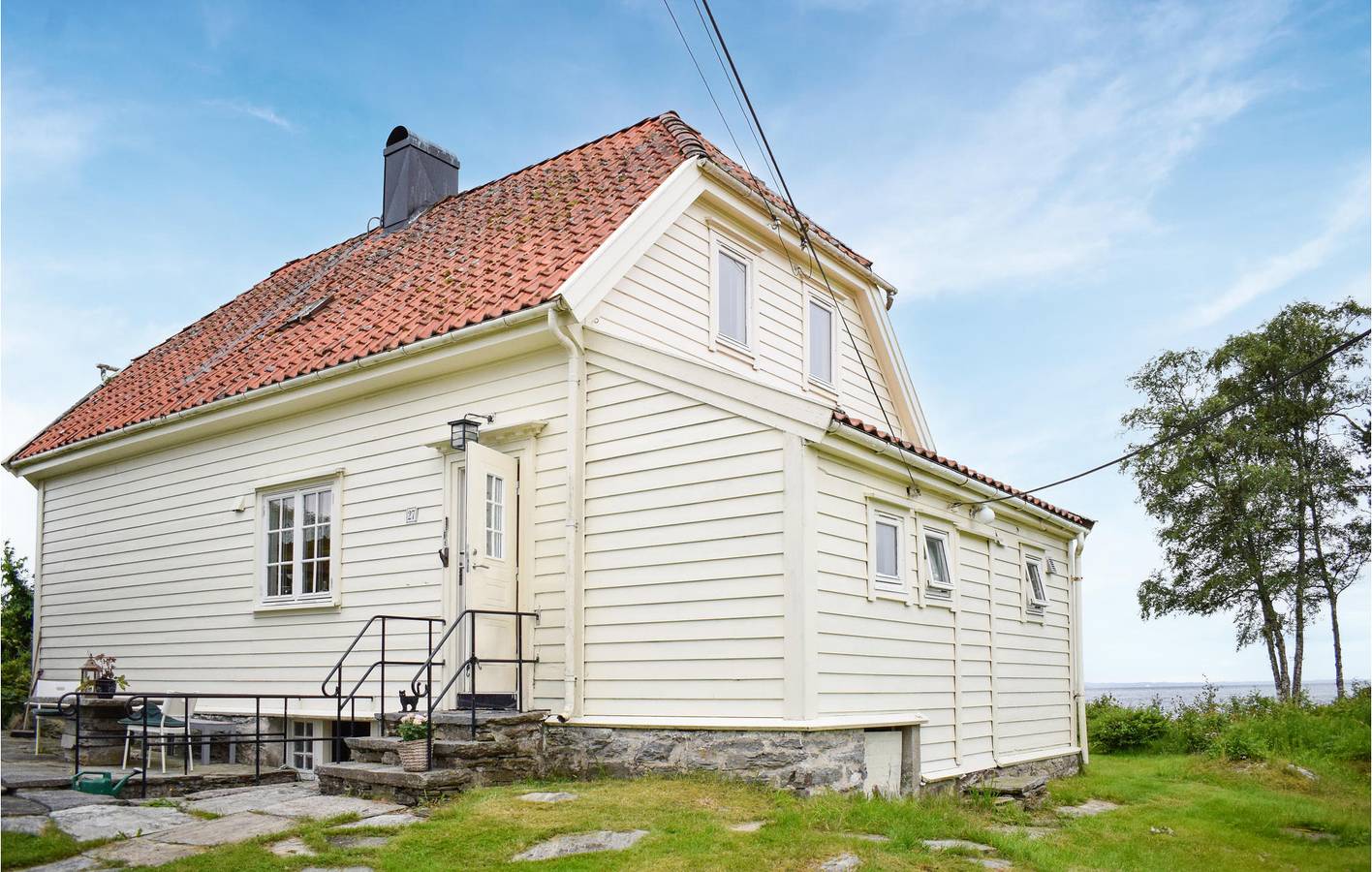 Ferienhaus für 6 Personen mit Garten in Fusa