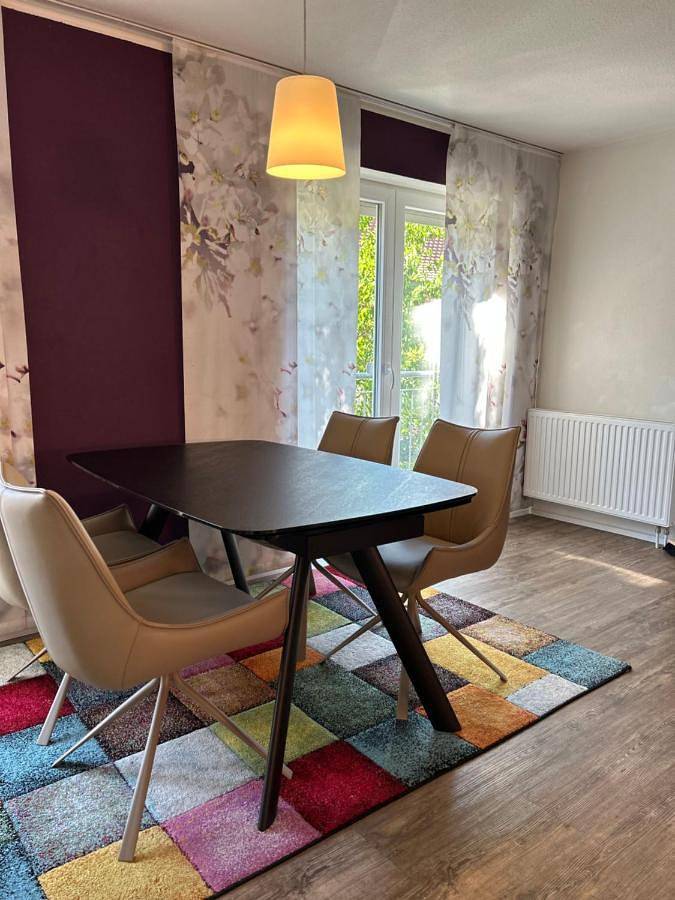 Ferienwohnung für 3 Personen, mit Sauna und Ausblick