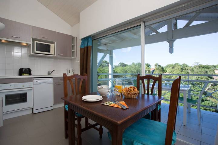 Ferienwohnung für 8 Personen, mit Garten und Pool sowie Balkon, kinderfreundlich in Moliets-et-Maa - 3