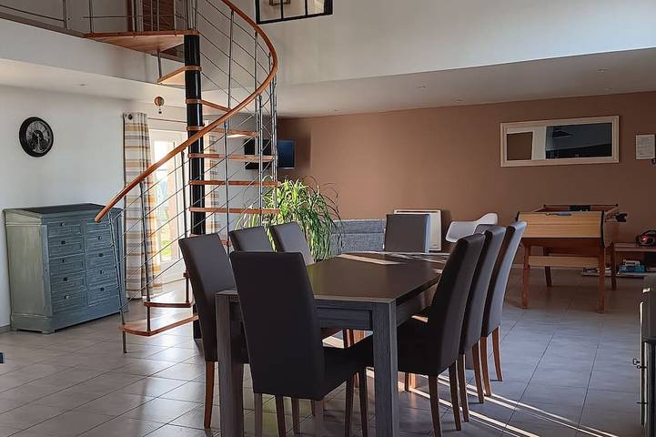 Maison de vacances pour 6 personnes, avec Terrasse et Jardin